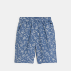 شورت برمودا بطبعة باللون...